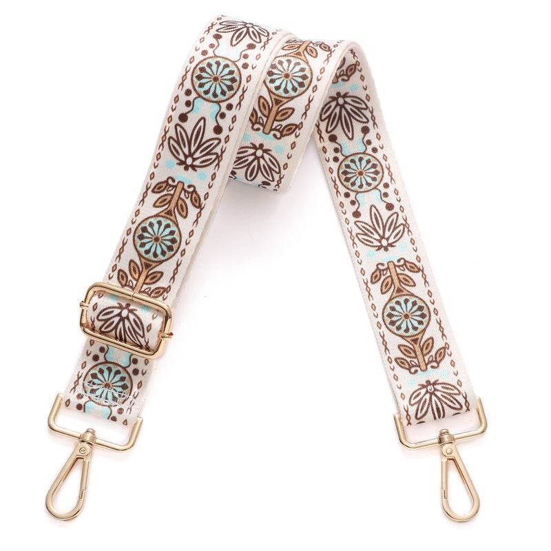 S-Jacorry Purse Strap Replacement Crossbody Handbag Strap Wide Shoulder Strap Adjustable Canvas Straps Replacement Belts - Image 1