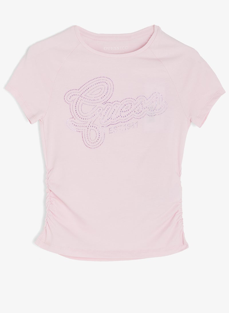 GUESS Kids Short Sleeve T-Shirt - Image 1