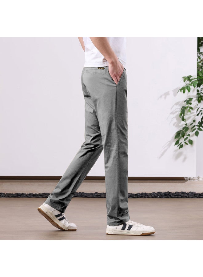 Tucano lightweight Breathable Casual Pants - Versatile Straight-leg Trousers For Men, Comfortable And Skin-friendly - Image 4