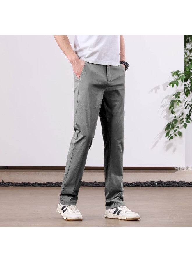 Tucano lightweight Breathable Casual Pants - Versatile Straight-leg Trousers For Men, Comfortable And Skin-friendly - Image 3