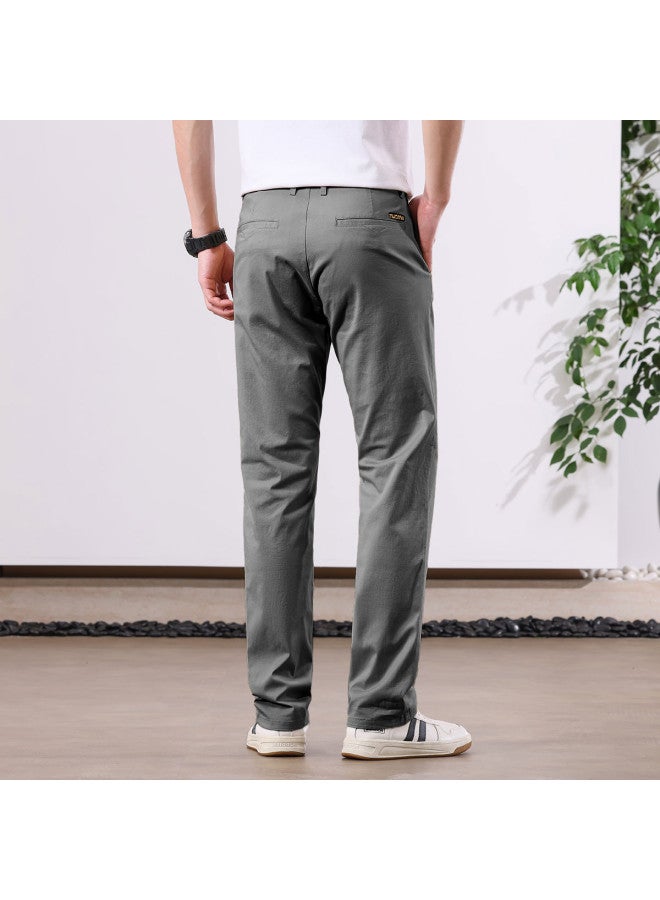 Tucano lightweight Breathable Casual Pants - Versatile Straight-leg Trousers For Men, Comfortable And Skin-friendly - Image 5