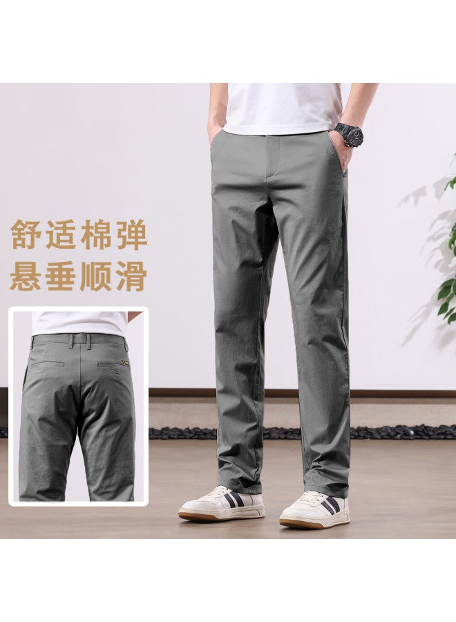 Tucano lightweight Breathable Casual Pants - Versatile Straight-leg Trousers For Men, Comfortable And Skin-friendly - Image 2