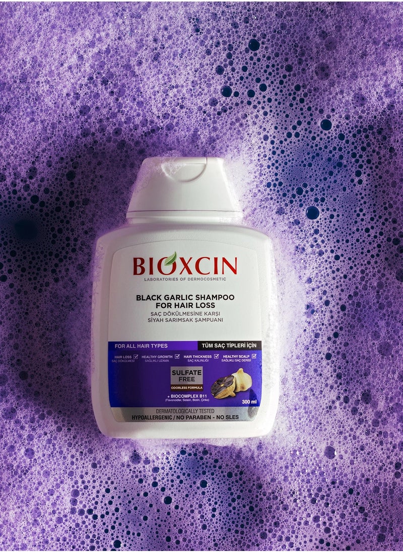 BIOXCIN - Black Garlic Anti-Hair Loss Herbal Shampoo (1 x 300 ml) - Image 1
