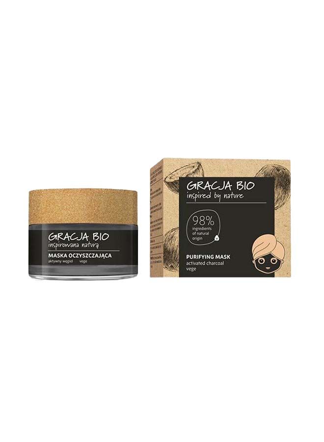 GRACJA BIO Purifying Face Mask Activated Carbon 50ml 