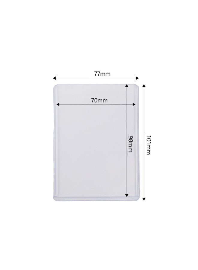 25 Pcs Card Sleeves ( 3"x4")  Hard Plastic Standard Top Loaders Card Protectors - Image 3