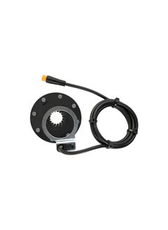 Bike Power Pedal Assist Sensor for E-Bike Conversion Kit, Waterproof Connector with 8 Magnetic Points, Ideal for Mountain Bike Accessories (1 Pack)
