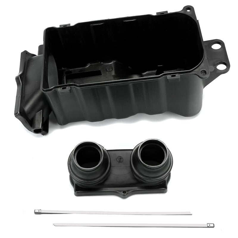 HECASA Air Box Boots Lid Intake Duct Compatible with 19872006 Yamaha Banshee Heavyduty Airbox Air Filter Box Replacement for 2GU144210100