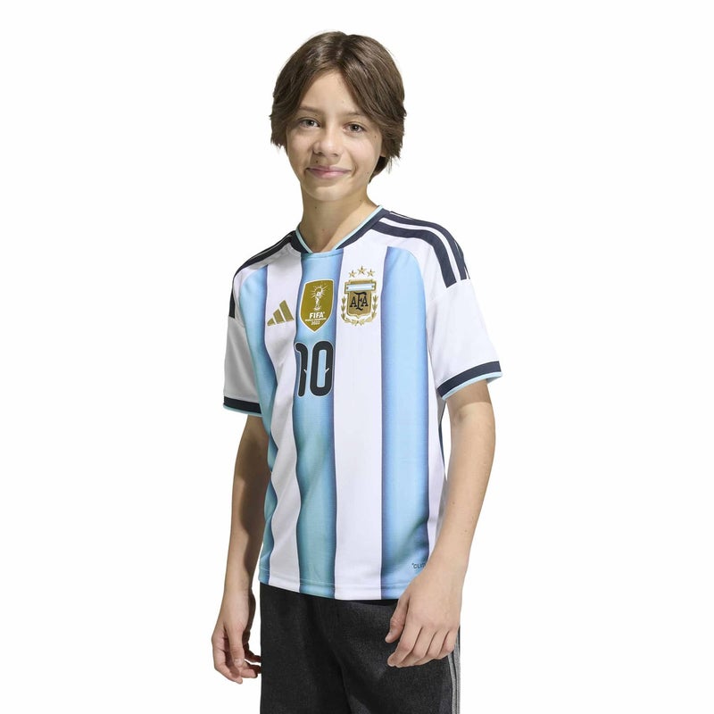 اديداس قميص منتخب الأرجنتين الأساسي للأطفال لعام 26 Messi - Image 3