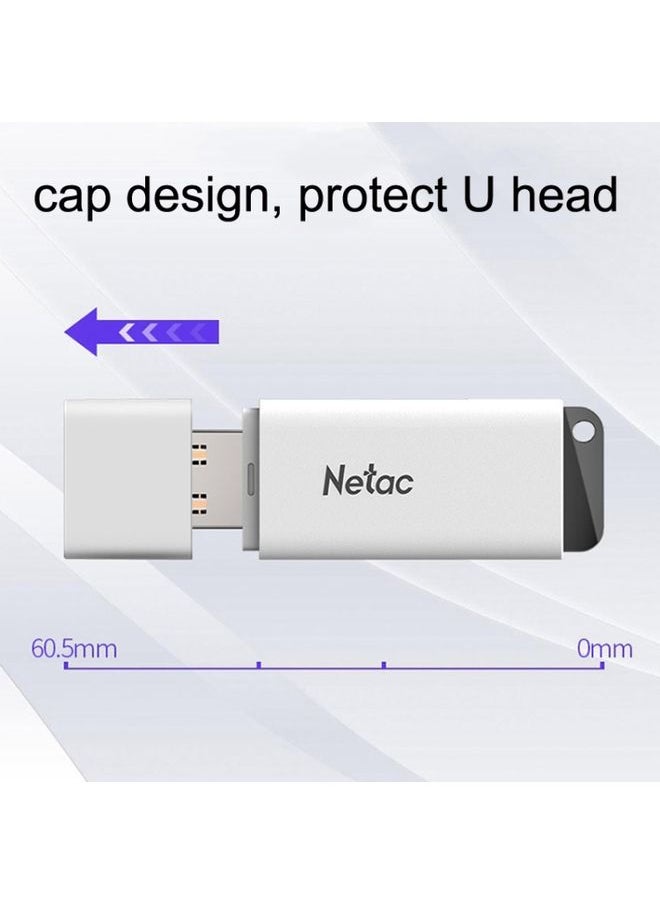 BURAQ Netac U185 High Speed USB3.0 Cap Car Computer Music USB Drive, Capacity: 64GB  - Image 2