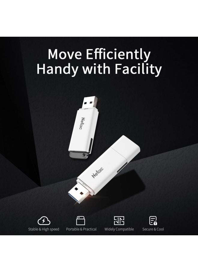 BURAQ Netac U185 High Speed USB3.0 Cap Car Computer Music USB Drive, Capacity: 64GB  - Image 3