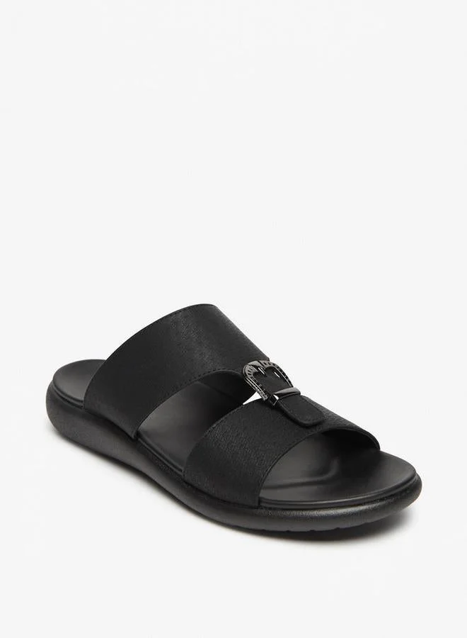 LBL by Shoexpress Men'S Buckle Slip-On Comfort Sandals