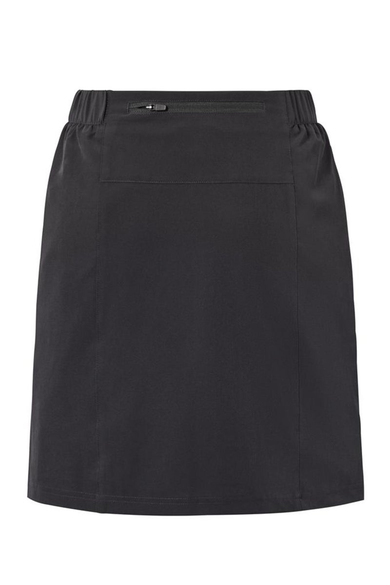 Tchibo تنورة قصيرة بسيطة للنساء، رمادي داكن - Image 3