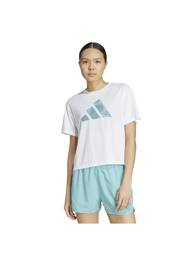 Adidas Adi365 E Bl T W White Running T-Shirts For Women XS
