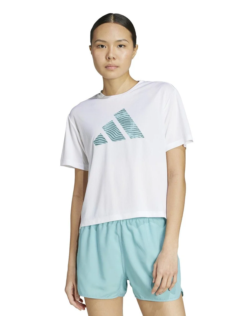 Adidas Adi365 E Bl T W White Running T-Shirts For Women XS