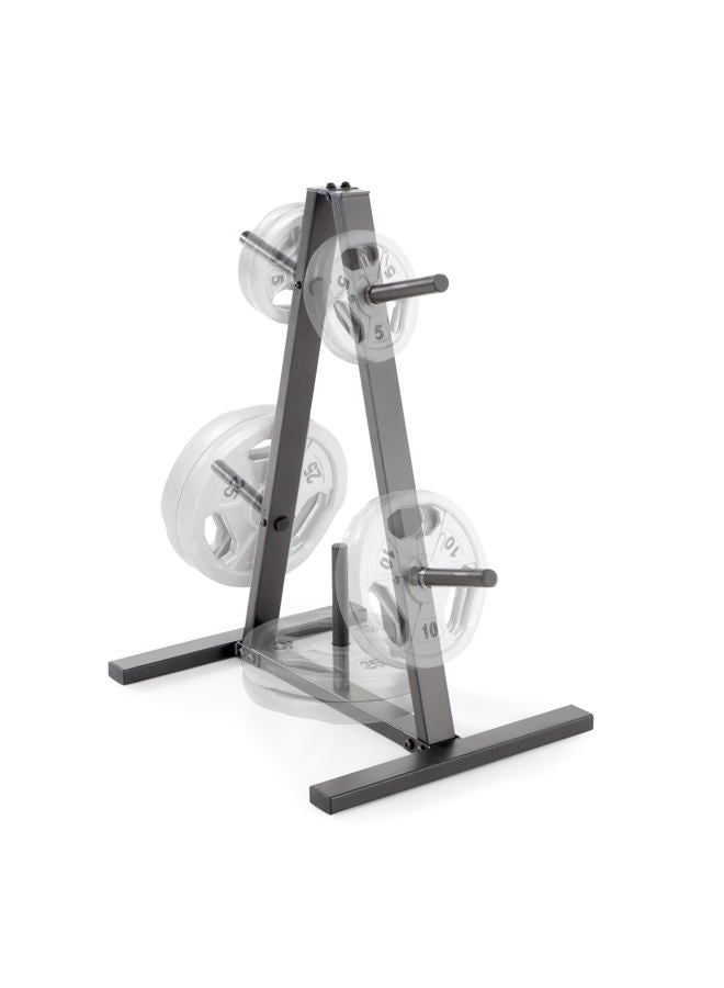 Marcy Standard Weight Plate Tree for 1-Inch Plates for Home Gym, 300 lb. Max. Capacity PT-5733 - Image 1