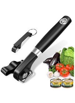 SYOSI Can Opener, Kitchen Safety for Restaurant No Sharp Edges Arthritis Camping Can Open tool Side Cut Manuel Hand Held Smooth Edge Ergonomic  - Image 1