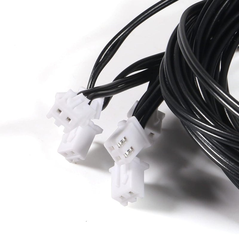 AEDIKO 10K Temperature Sensor Probe NTC 3950 Stainless Steel Temp Sensor Probe 1M Digital Temperature Transmitter Extension Cable 6-Pack - Image 2