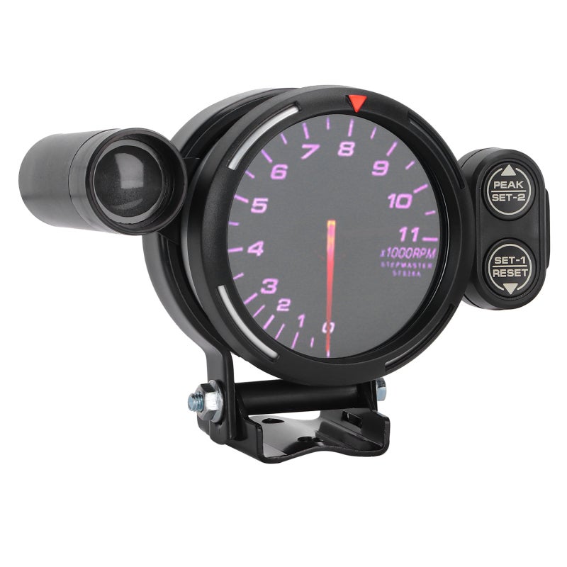 CNSPEED Car Tachometer RPM Tacho Gauge 7 Colors LED Display - High Sensitivity Electronic Tachometer for Auto Racing Car Modification - Image 3