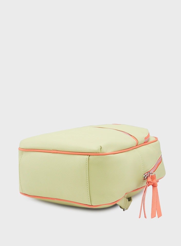 CAPRESE -MIA FASHION BACKPACK MEDIUM PISTACHIO - Image 3