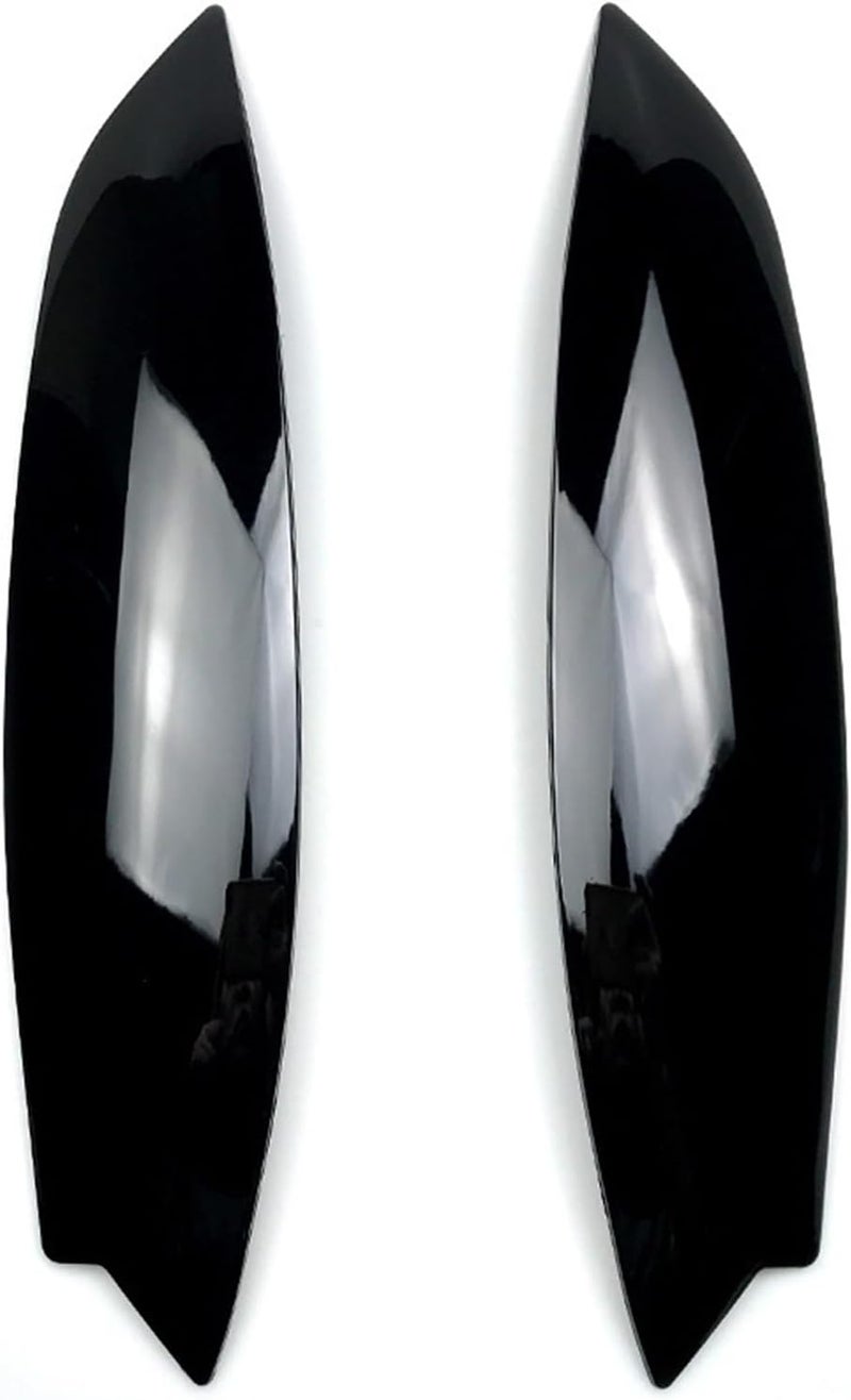 DEMULAX Gloss Black Headlight Eyelids for VW Golf 5 MK5 - Image 1