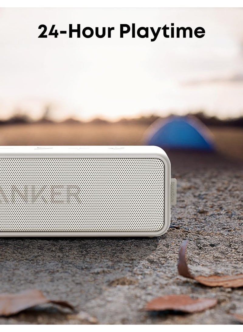 Soundcore Anker Soundcore 2 Portable Bluetooth Speaker with 12W Stereo Sound, BassUp, IPX7 Waterproof, 24-Hour Playtime, Wireless Stereo Pairing, Speaker for Home, Outdoors, Travel - Image 5