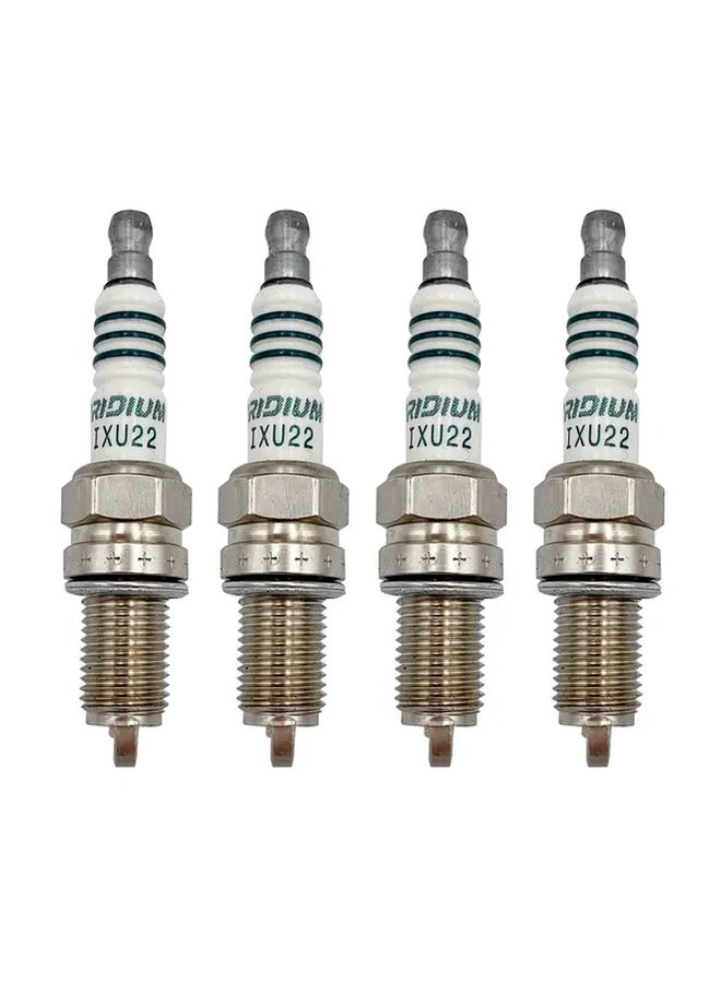 IXU22 5308 مجموعة شمعات إيريديوم من 4 قطع لـ DCPR7EIX DCPR7EVX NDIXU22 - Image 1
