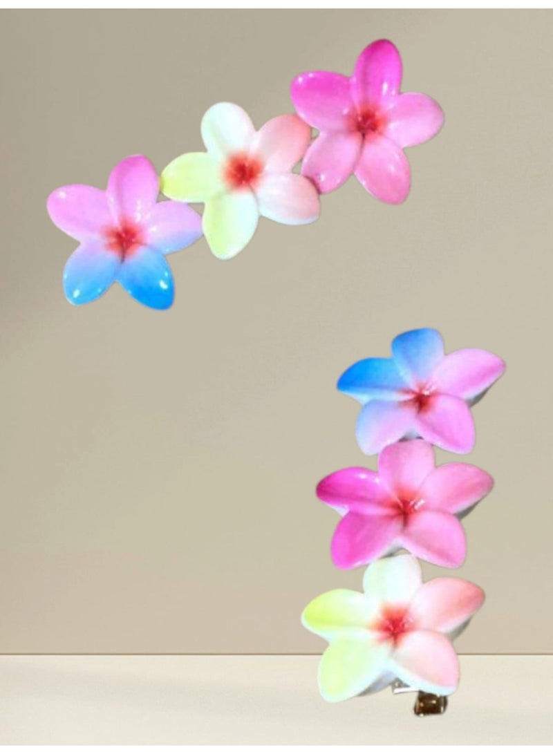 توكه شعر منقار بشكل ورد – عبوة من قطعتين – تصميم أنيق لتثبيت الشعر وإضافة لمسة أنثوية ناعمة - Image 1