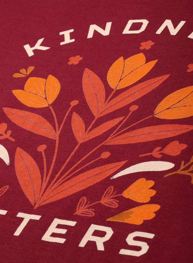 ديلينجر تيشيرت واسع بأكمام طويلة