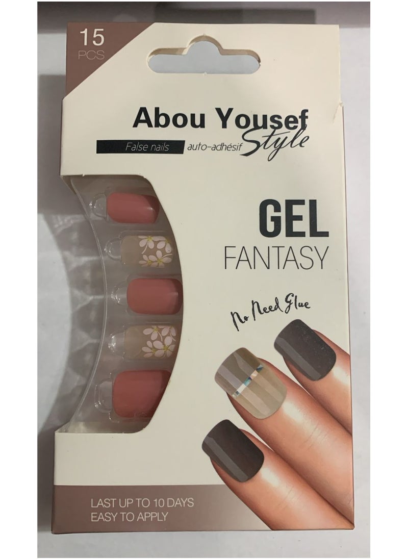 ابو يوسف ستايل - أبو يوسف جل الأظافر الصناعية فانتاسي اي واي006 - Image 1