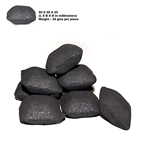 SAPRETAILER Coconut Shell Charcoal Briquettes for Barbecue 2Kg - Image 2