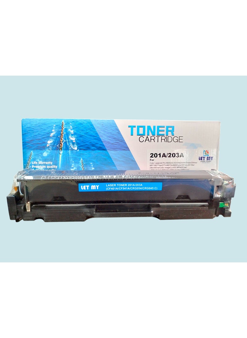 دعني خرطوشة حبر سماوي عالمية متوافقة مع طابعات HP Canon Color LaserJet Pro M254dw M254nw MFP M280nw M281fdn M281fdw M252 M277 M577f و ImageCLASS LBP-612Cdw LBP-622Cdw LBP612Cdw LBP622Cdw MF632Cdw MF634Cdw MF635Cx MF642Cdw MF641CW MF643 MF644 MF645 و I-SENSYS LBP-611Cn LBP-613Cdw LBP611Cn LBP613Cdw MF631Cn MF633Cdw إعداد سهل وسريع، طباعة فائقة الوضوح تدوم طويلاً CRG-054 CRG-045 CRG 054 045 - Image 3