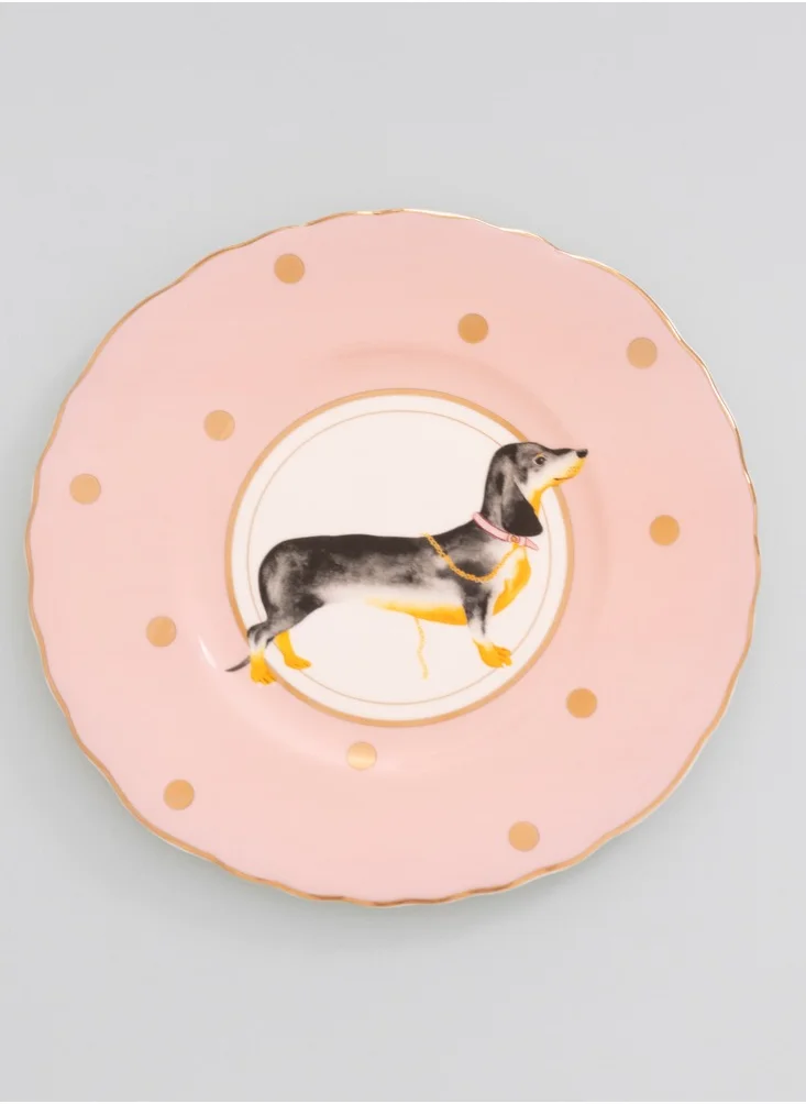 YVONNE ELLEN Yvonne Ellen Doggie Sandwich Plate 23Cm