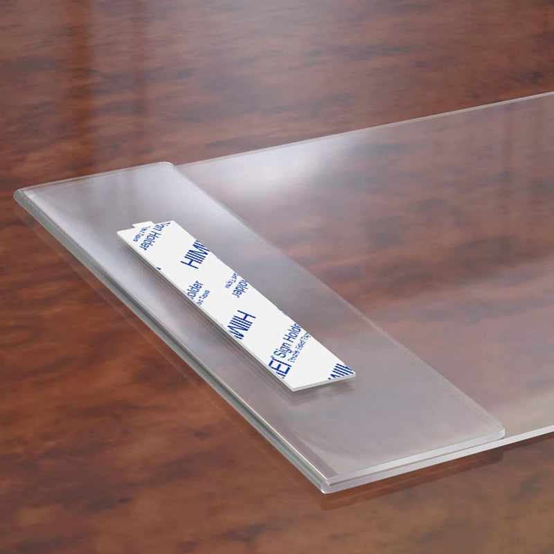 TPGP HIIMIEI Acrylic Wall Sign Holder 8.5 x 11 Inches Horizontal 12 Pack - Image 5