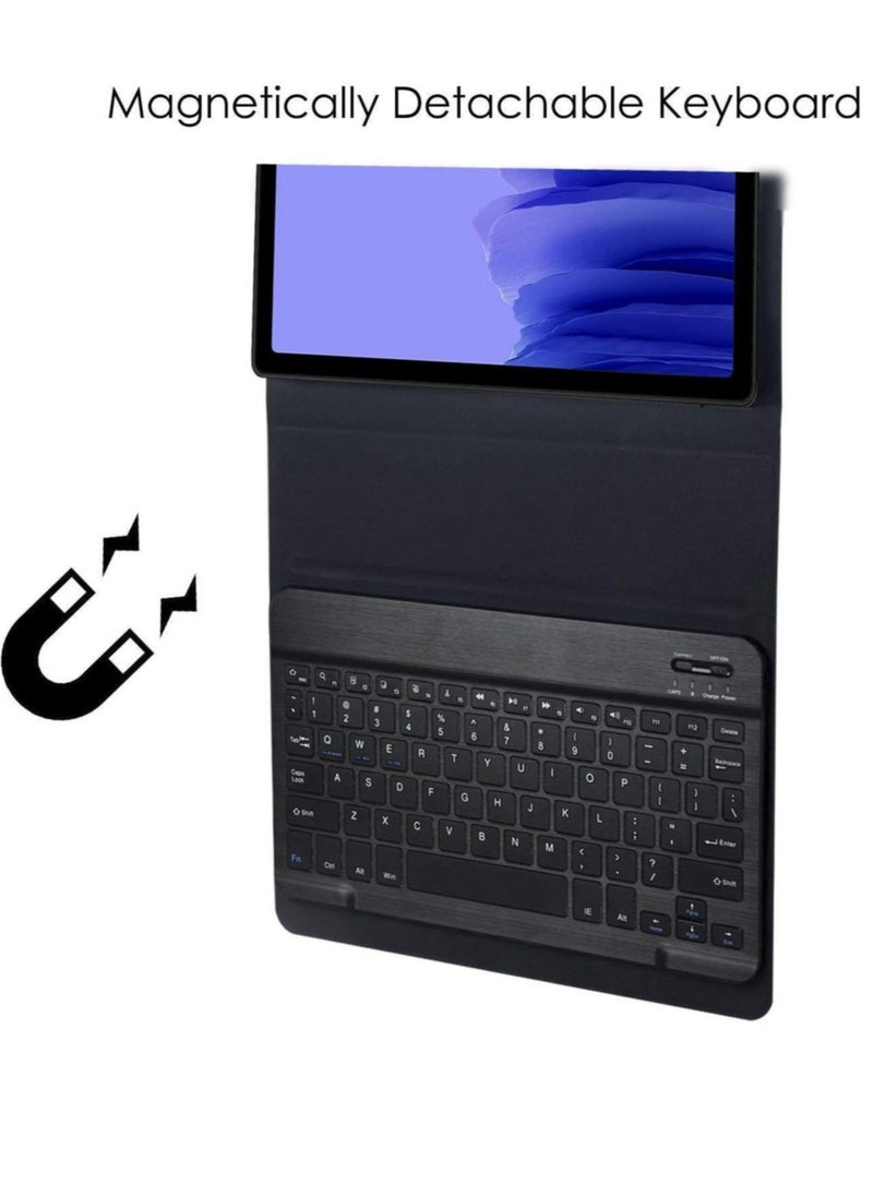 ELTRAZONE - Wireless Bluetooth Keyboard with Detachable Tablet Case Cover for Samsung Galaxy Tab A7 10.4 inch 2020 SM-T500/T505/T507 - Image 1