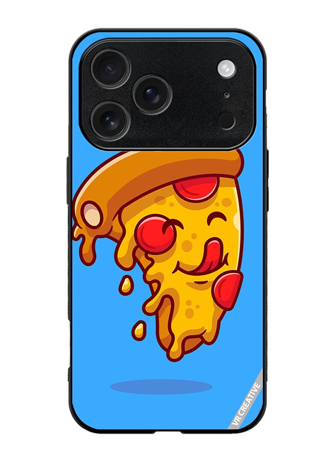 VR CREATIVE Protective Case Cover For Apple iPhone 17 Pro Max Pizza Design Multicolour