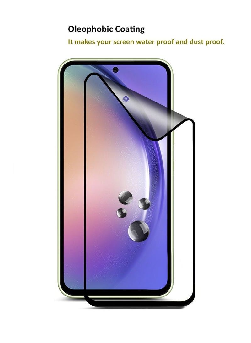 Neon حماية شاشة مرنة مضادة لبصمات الأصابع بحواف منحنية Nano 10D لجهاز سامسونج جالاكسي A54 - أسود - Image 5