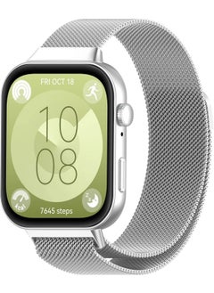 Techmaster Magnetic Mesh Strap Compatible with Huawei Watch Fit 3  - Image 1