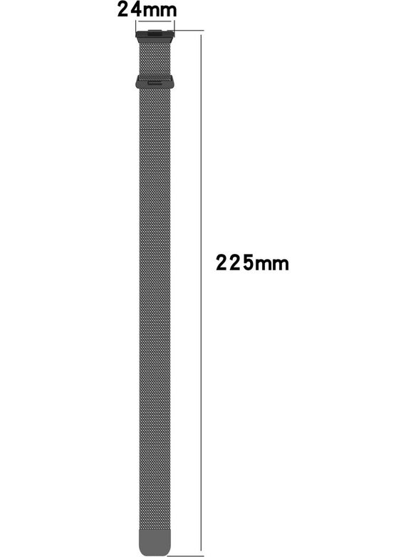 Techmaster Magnetic Mesh Strap Compatible with Huawei Watch Fit 3  - Image 4