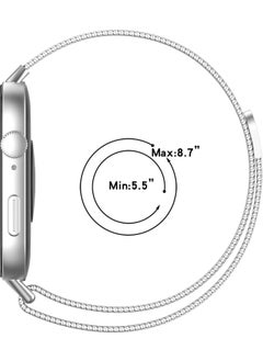 Techmaster Magnetic Mesh Strap Compatible with Huawei Watch Fit 3  - Image 5