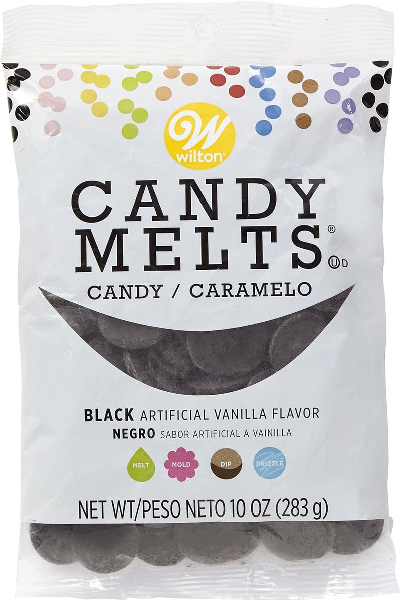 Wilton ويلتون ذوبان الحلوى الأسود، 10 أونصة - Image 1