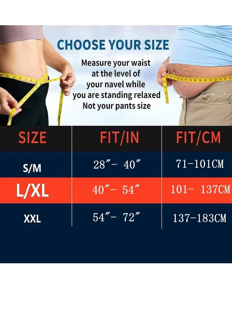 Generic - Waist Support Belt High Elastic Breathable Double Compression Support Belt For Weightlifting Work Adjustable And Removable Lumbar Cushion To Relieve Disc Herniation Sciatica Scoliosis (L/XL size) - Image 1