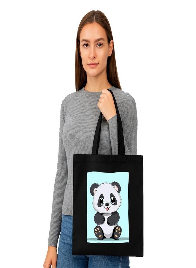 PrintingZone Printed Tote Bag For Women| College Girls Canvas Printed Tote Bag - Image 2