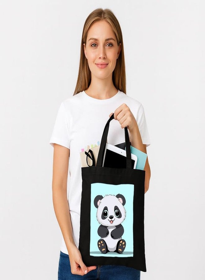 PrintingZone Printed Tote Bag For Women| College Girls Canvas Printed Tote Bag - Image 4