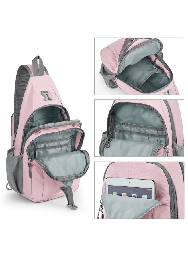 G4Free Sling Bag RFID Blocking Sling Backpack Crossbody Chest Bag Daypack for Hiking Travel - Image 5