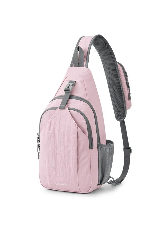 G4Free Sling Bag RFID Blocking Sling Backpack Crossbody Chest Bag Daypack for Hiking Travel - Image 1