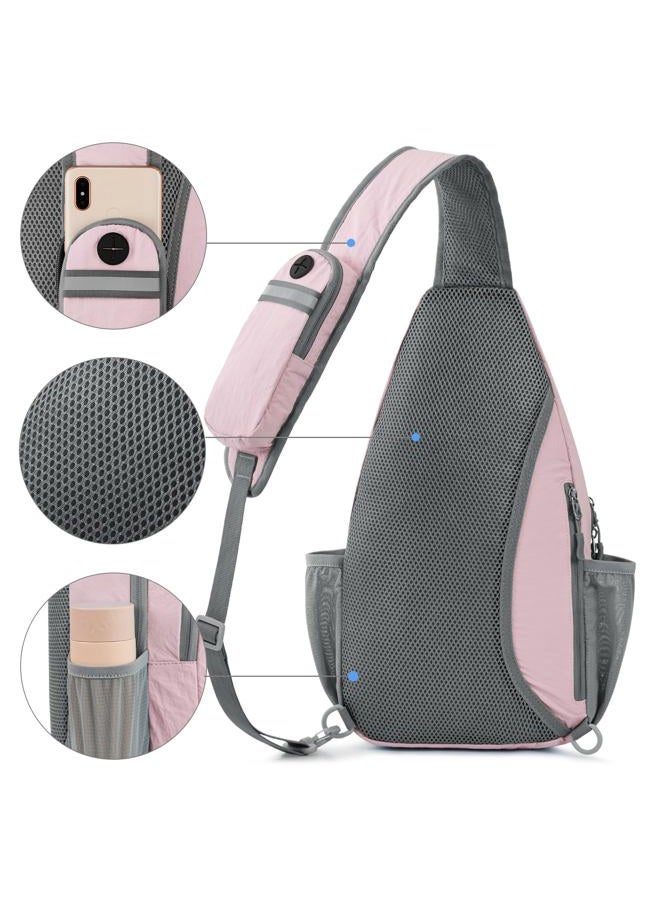 G4Free Sling Bag RFID Blocking Sling Backpack Crossbody Chest Bag Daypack for Hiking Travel - Image 4