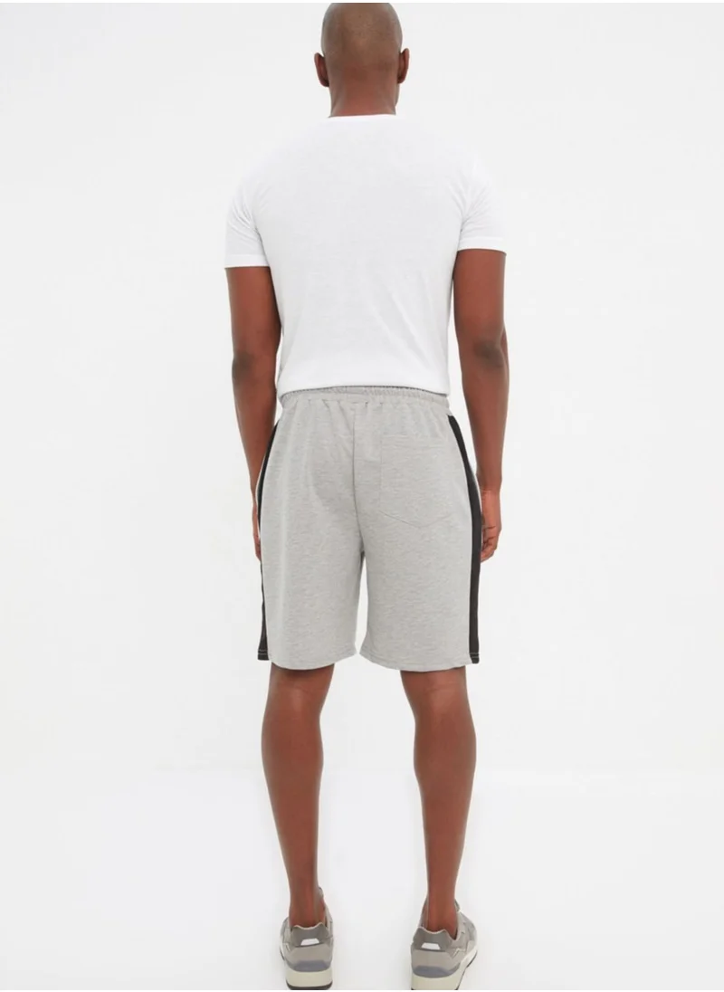 trendyol Side Stripe Drawstring Shorts