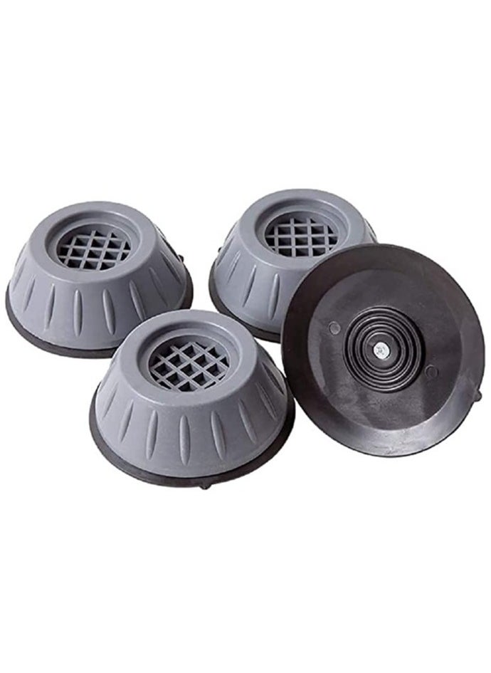 ELTRAZONE - Anti-Vibration Pads for Universal Washing Machine Universal Foot Pad Base, 4 x Universal Foot Stabiliser for Washing Machines, Refrigerators, and Dryers, Raise Height Reduce Noise(4CM) - Image 1