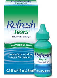 REFRESH Tears Lubricant Eye Drops, 0.5 Fl Oz (15 Ml)  - Image 1