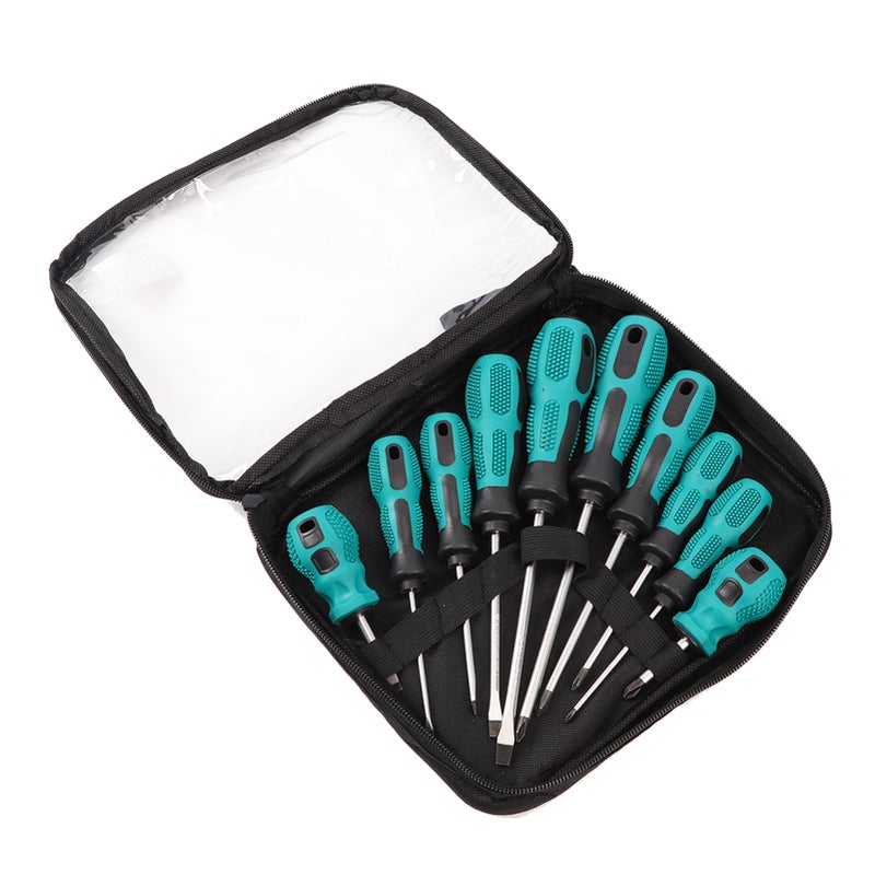 10Pcs Screwdriver Set Strong Magnetic Multifunctional Repair Screwdriver Kit for Household Appliances Machines DIY - Image 2